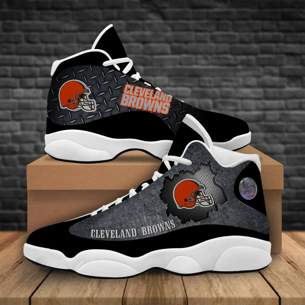 Men's Cleveland Browns Limited Edition JD13 Sneakers 004